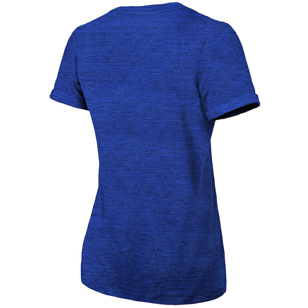 Indianapolis Colts Majestic Threads Women's Indiana Nights Alternate Tri-Blend Boyfriend T-Shirt - Heather Blue sale