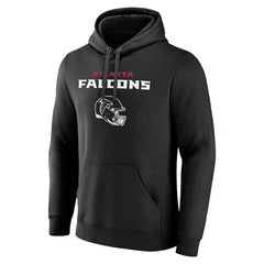 Atlanta Falcons Personalized Name & Number Team Wordmark Pullover Hoodie - Black outlet