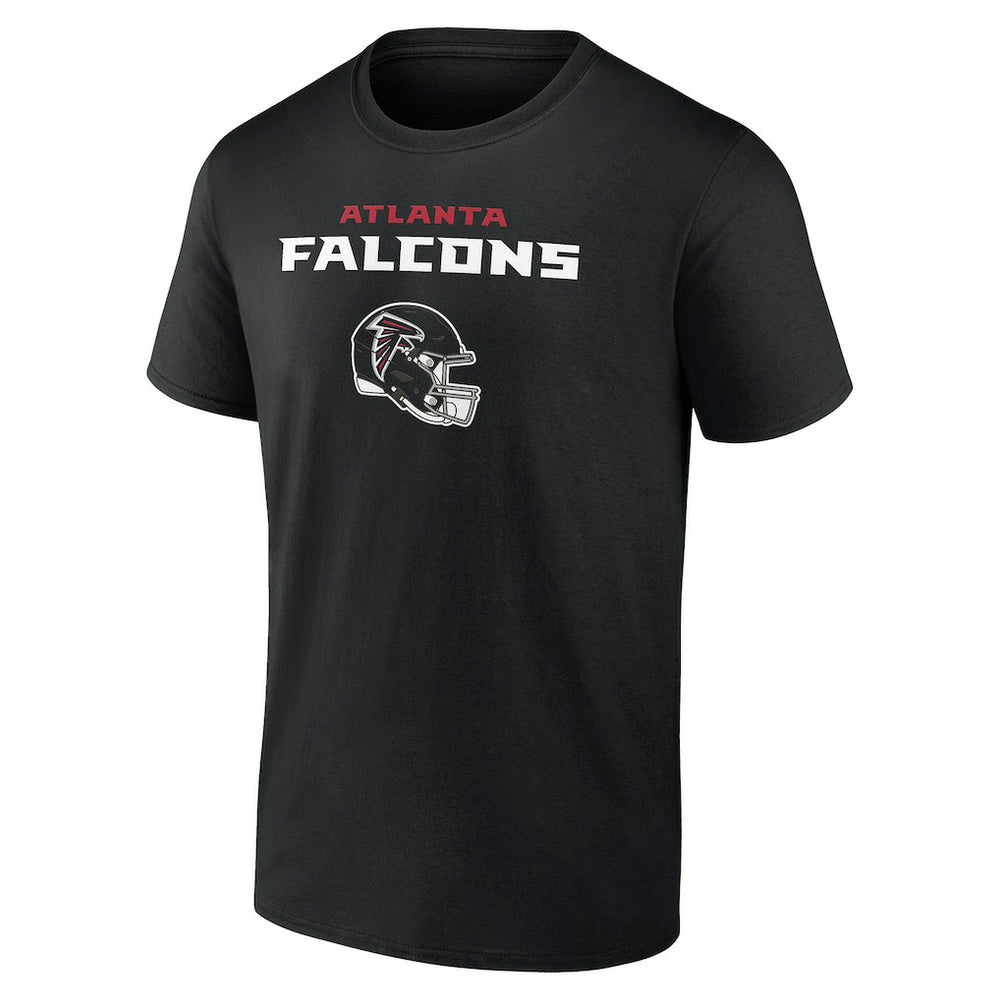 Atlanta Falcons Personalized Name & Number Team Wordmark T-Shirt - Black discount