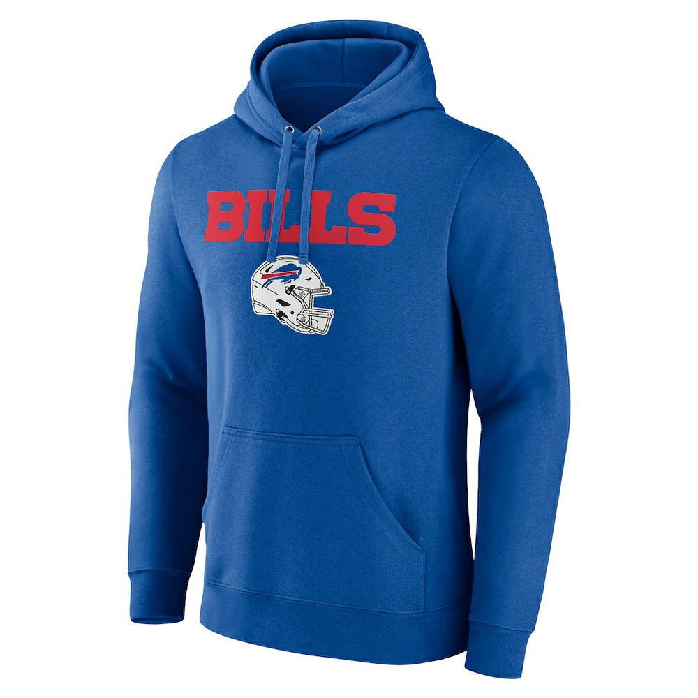 Buffalo Bills Personalized Name & Number Team Wordmark Pullover Hoodie - Royal outlet