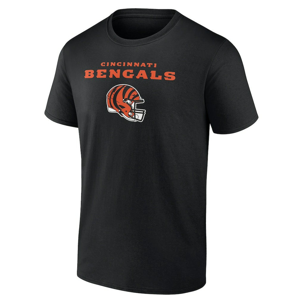 Cincinnati Bengals Personalized Name & Number Team Wordmark T-Shirt - Black for sale