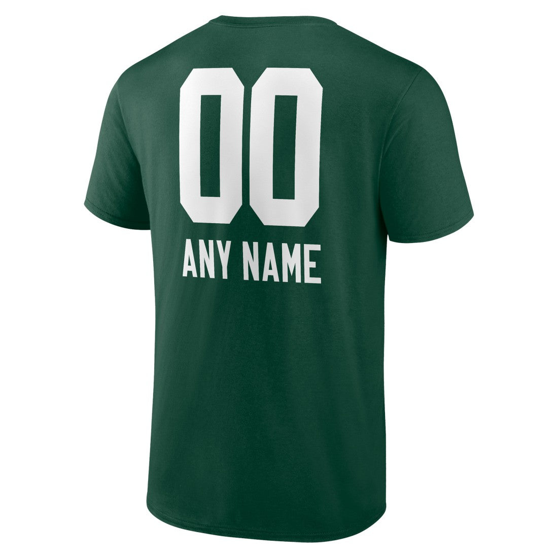 Green Bay Packers Personalized Name & Number Team Wordmark T-Shirt - Green discount