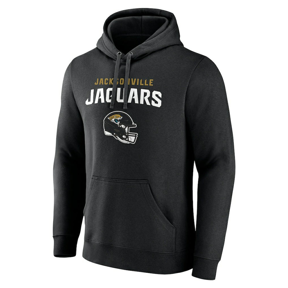 Jacksonville Jaguars Personalized Name & Number Team Wordmark Pullover Hoodie - Black online