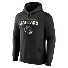 Jacksonville Jaguars Personalized Name & Number Team Wordmark Pullover Hoodie - Black online