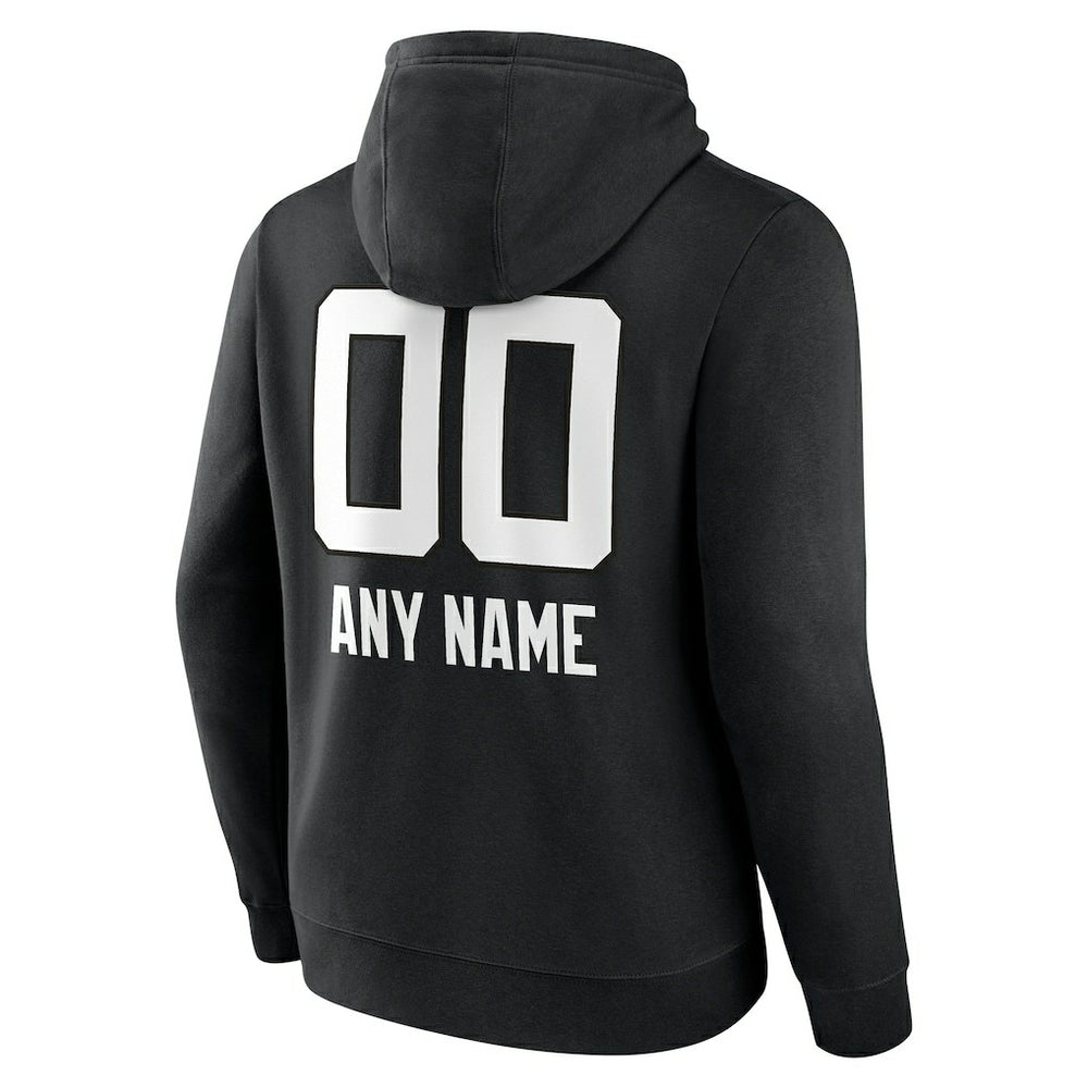 Jacksonville Jaguars Personalized Name & Number Team Wordmark Pullover Hoodie - Black online