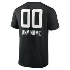 Jacksonville Jaguars Personalized Name & Number Team Wordmark T-Shirt - Black sale