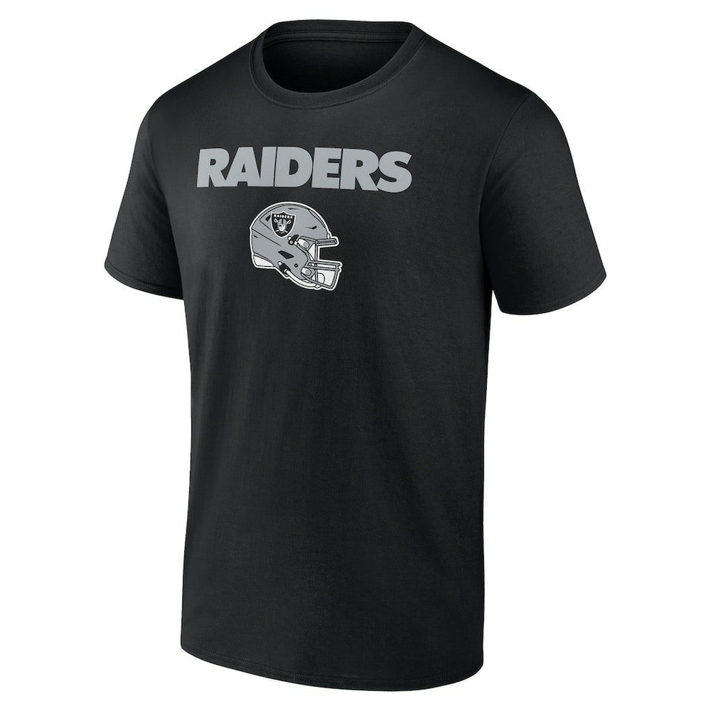 Las Vegas Raiders Personalized Name & Number Team Wordmark T-Shirt - Black outlet