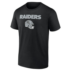 Las Vegas Raiders Personalized Name & Number Team Wordmark T-Shirt - Black outlet
