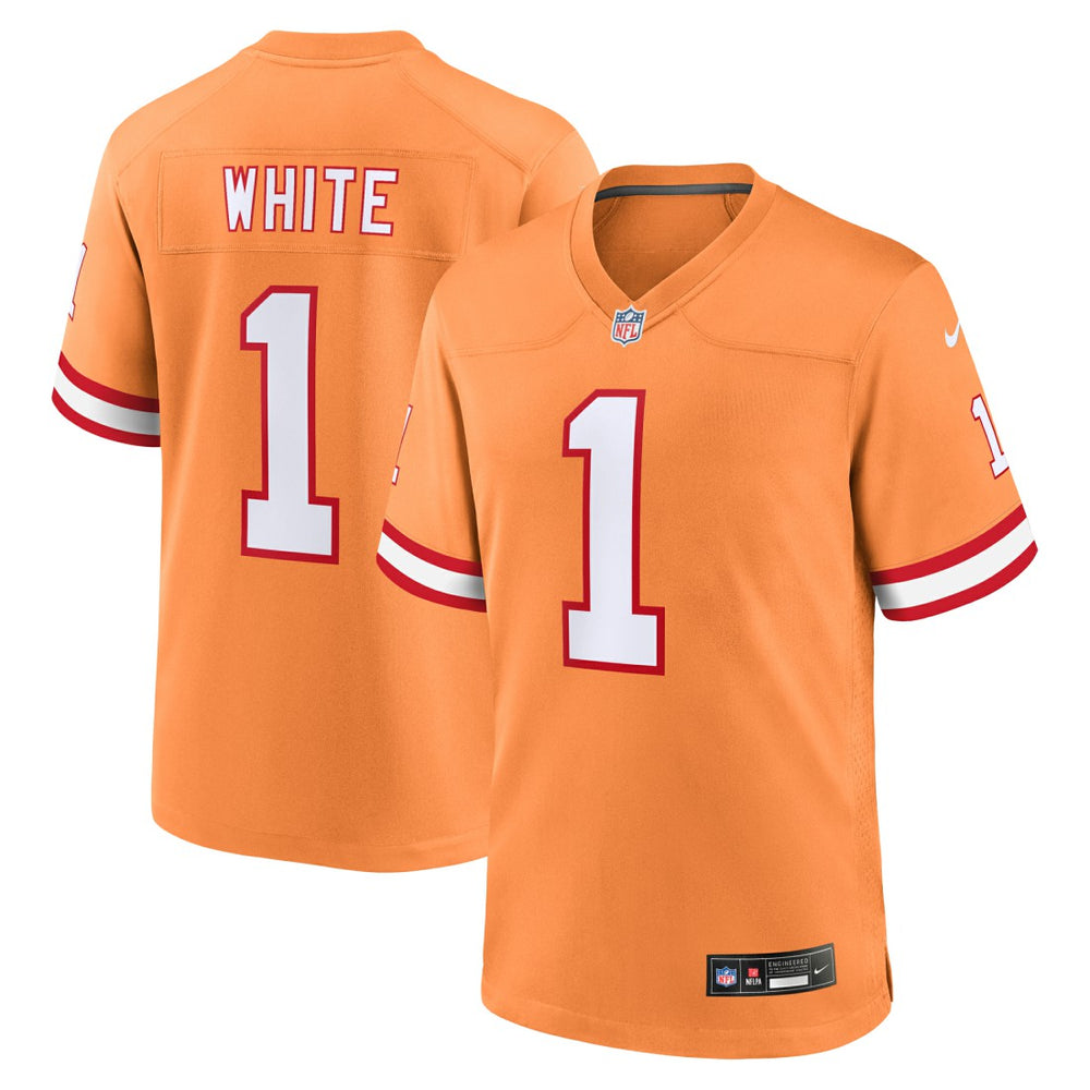 Rachaad White Tampa Bay Buccaneers Alternate Game Jersey - Orange | Nike discount