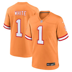 Rachaad White Tampa Bay Buccaneers Alternate Game Jersey - Orange | Nike discount