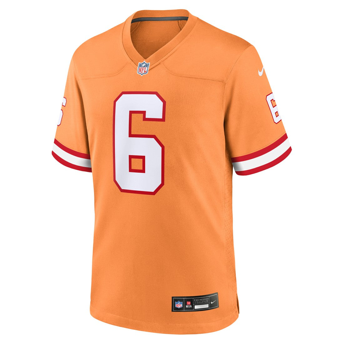 Baker Mayfield Tampa Bay Buccaneers Throwback Game Jersey - Orange | Nike on sale