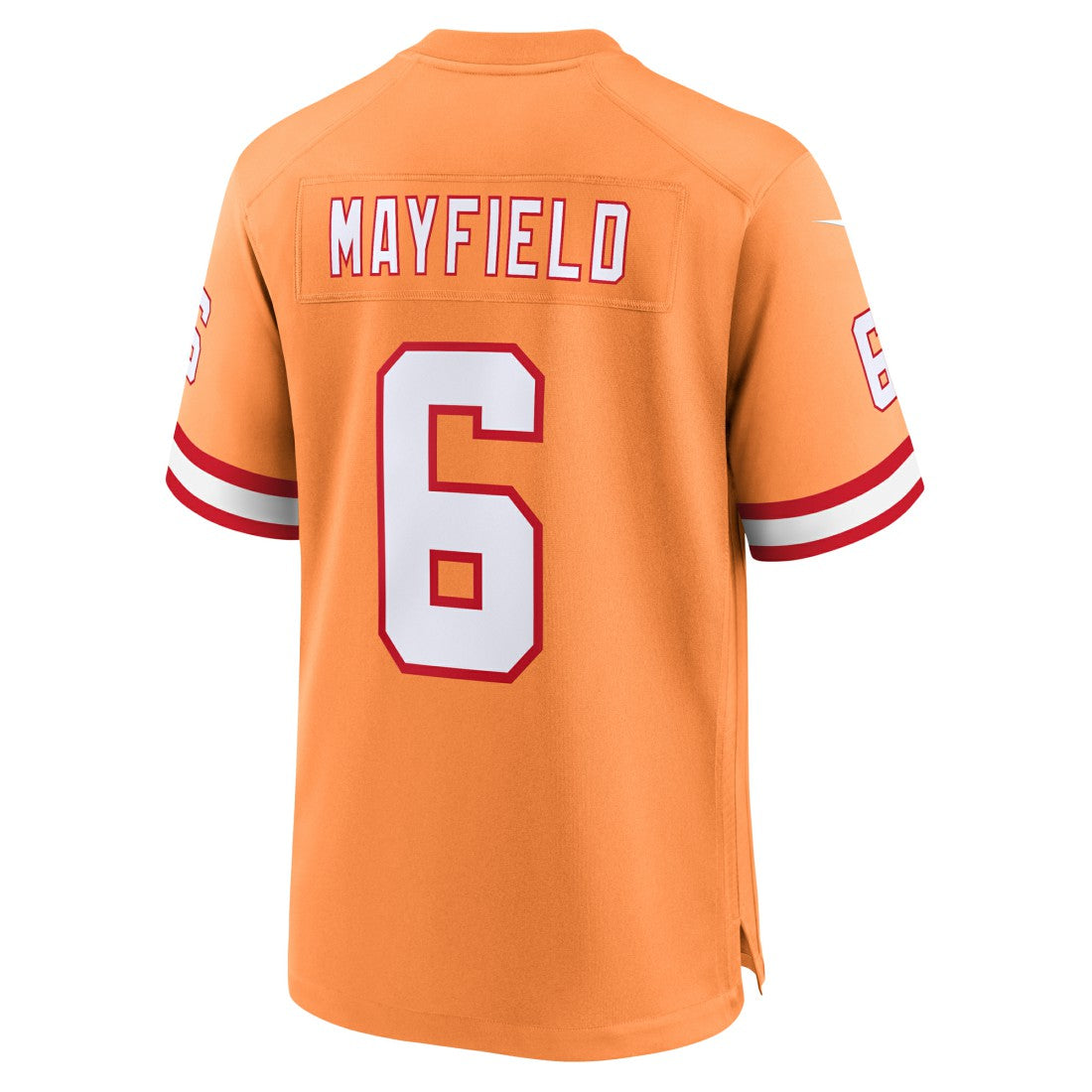 Baker Mayfield Tampa Bay Buccaneers Throwback Game Jersey - Orange | Nike on sale
