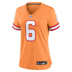 Baker Mayfield Tampa Bay Buccaneers Women's Throwback Game Jersey - Orange | Nike on sale
