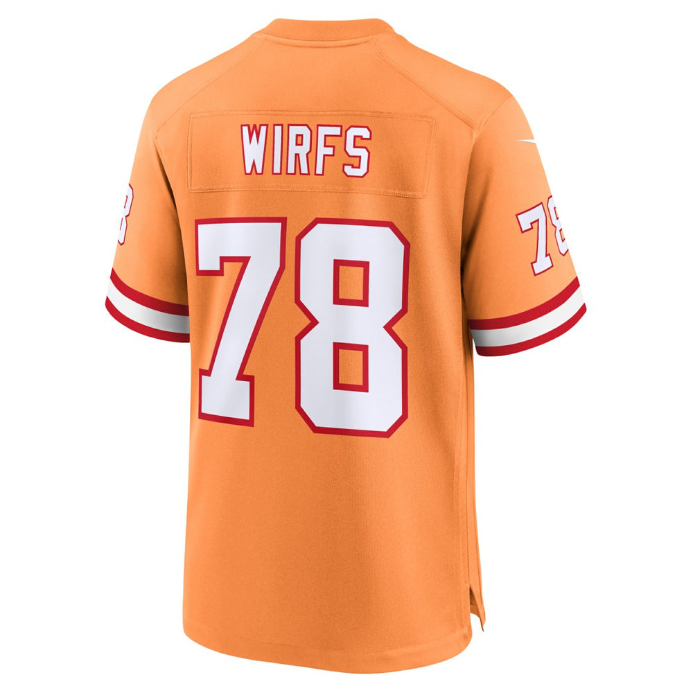 Tristan Wirfs Tampa Bay Buccaneers Alternate Game Jersey - Orange | Nike online