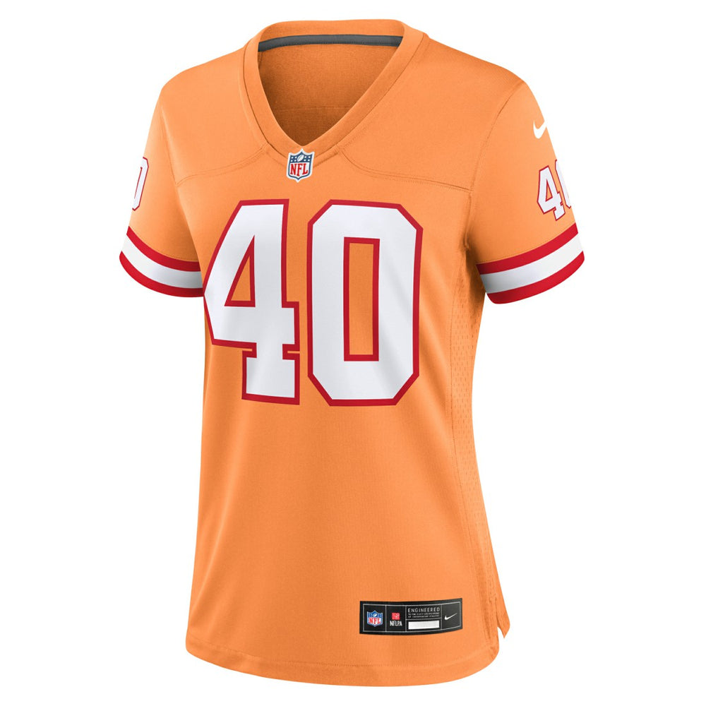 Mike Alstott Tampa Bay Buccaneers Women's Throwback Game Jersey - Orange | Nike discount