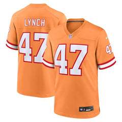 John Lynch Tampa Bay Buccaneers Throwback Game Jersey - Orange | Nike sale