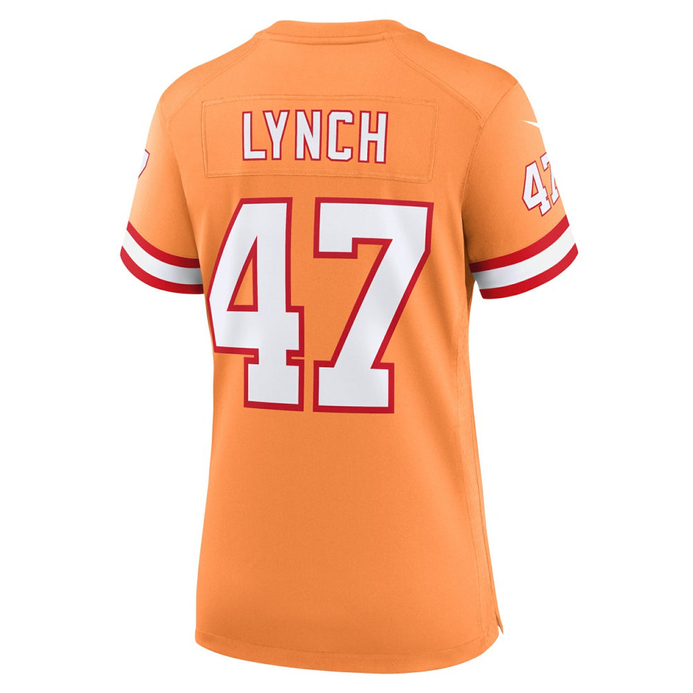 John Lynch Tampa Bay Buccaneers Women's Throwback Game Jersey - Orange | Nike sale
