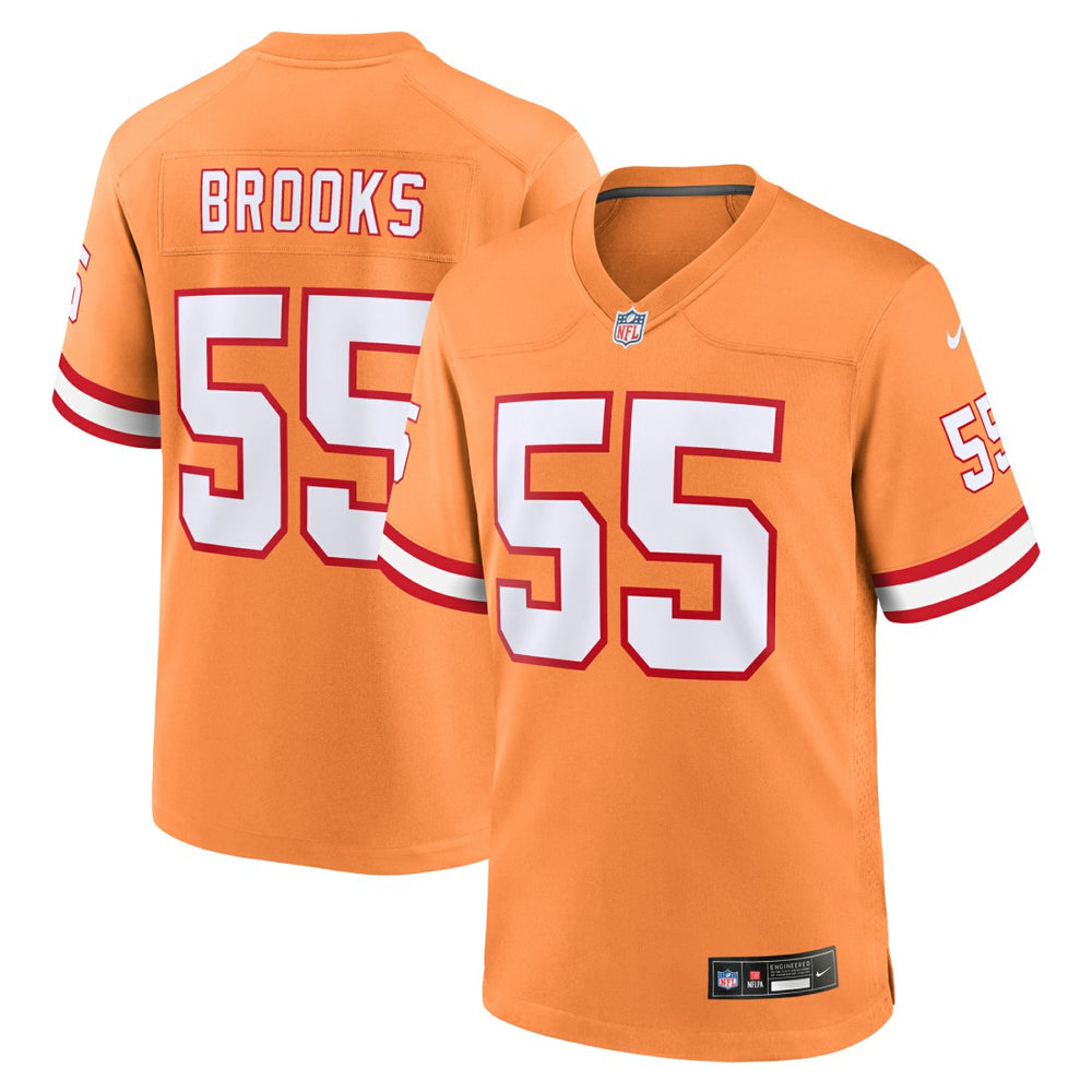 Derrick Brooks Tampa Bay Buccaneers Throwback Game Jersey - Orange | Nike on sale