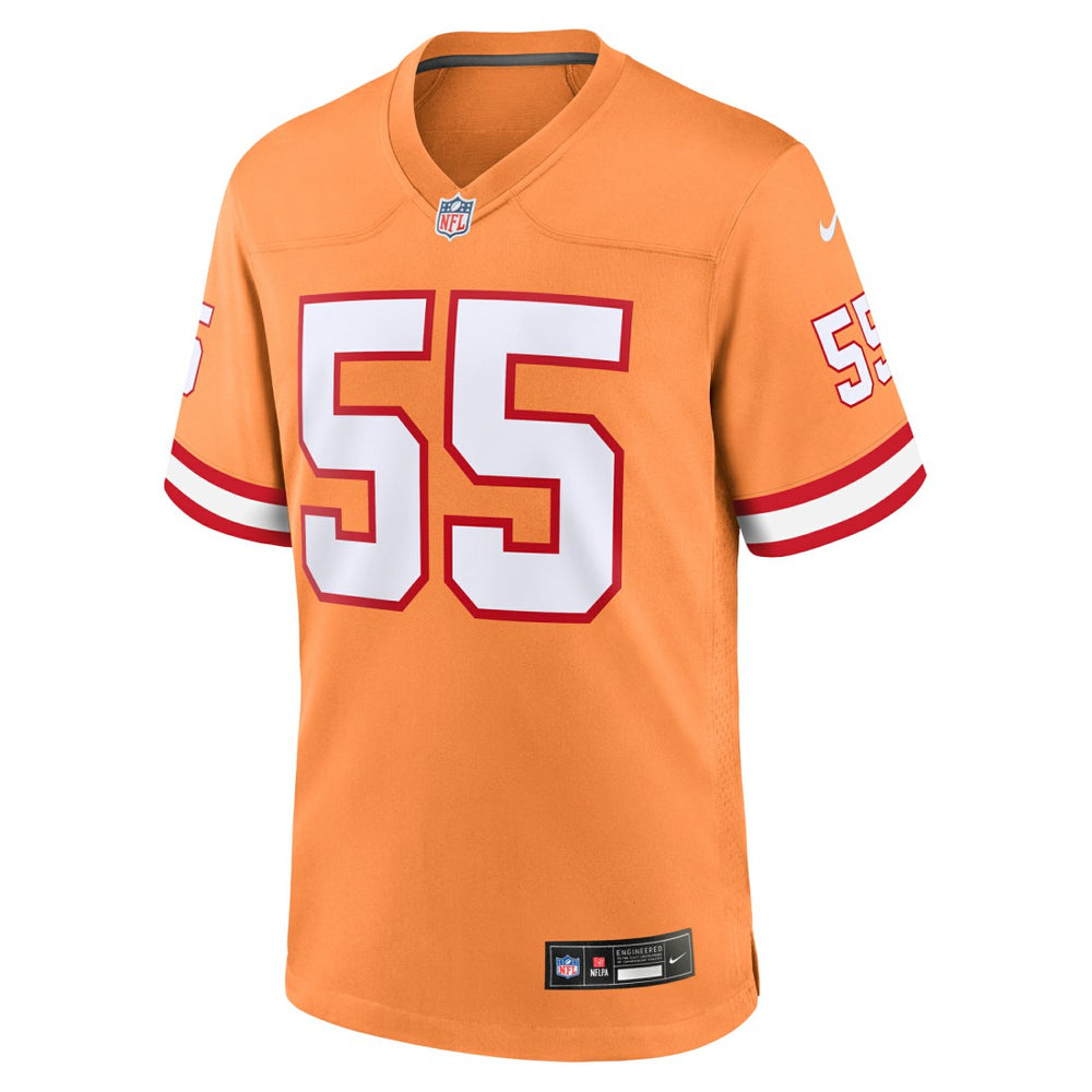 Derrick Brooks Tampa Bay Buccaneers Throwback Game Jersey - Orange | Nike on sale