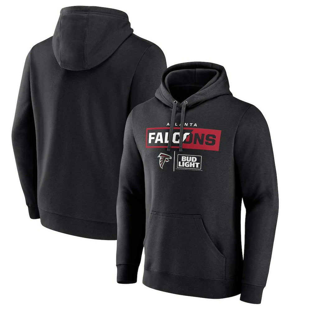 Atlanta Falcons NFL x Bud Light Pullover Hoodie - Black cheap