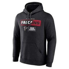 Atlanta Falcons NFL x Bud Light Pullover Hoodie - Black cheap