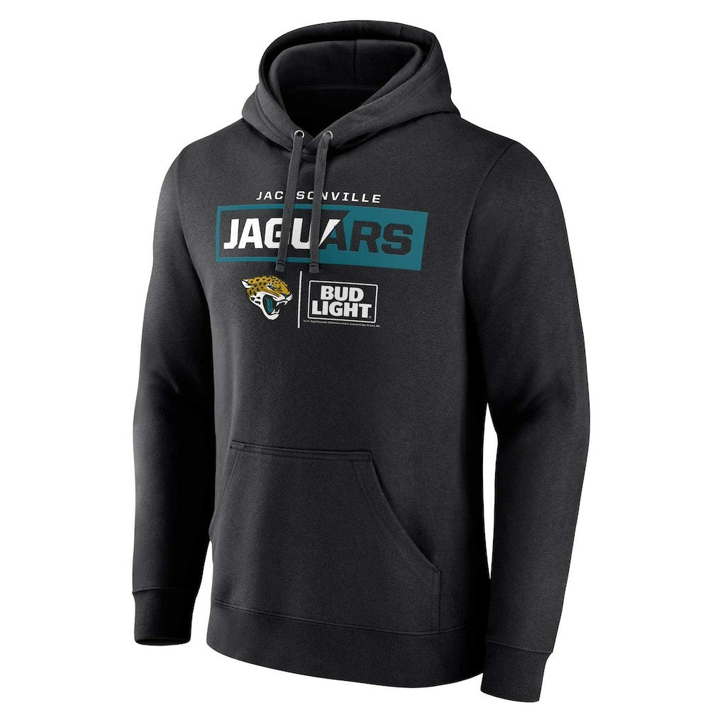 Jacksonville Jaguars NFL x Bud Light Pullover Hoodie - Black online