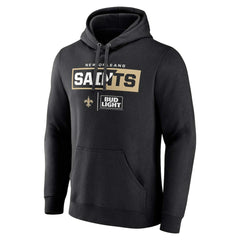 New Orleans Saints NFL x Bud Light Pullover Hoodie - Black cheap