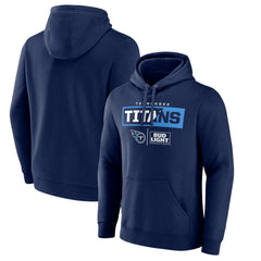 Tennessee Titans NFL x Bud Light Pullover Hoodie - Navy on sale