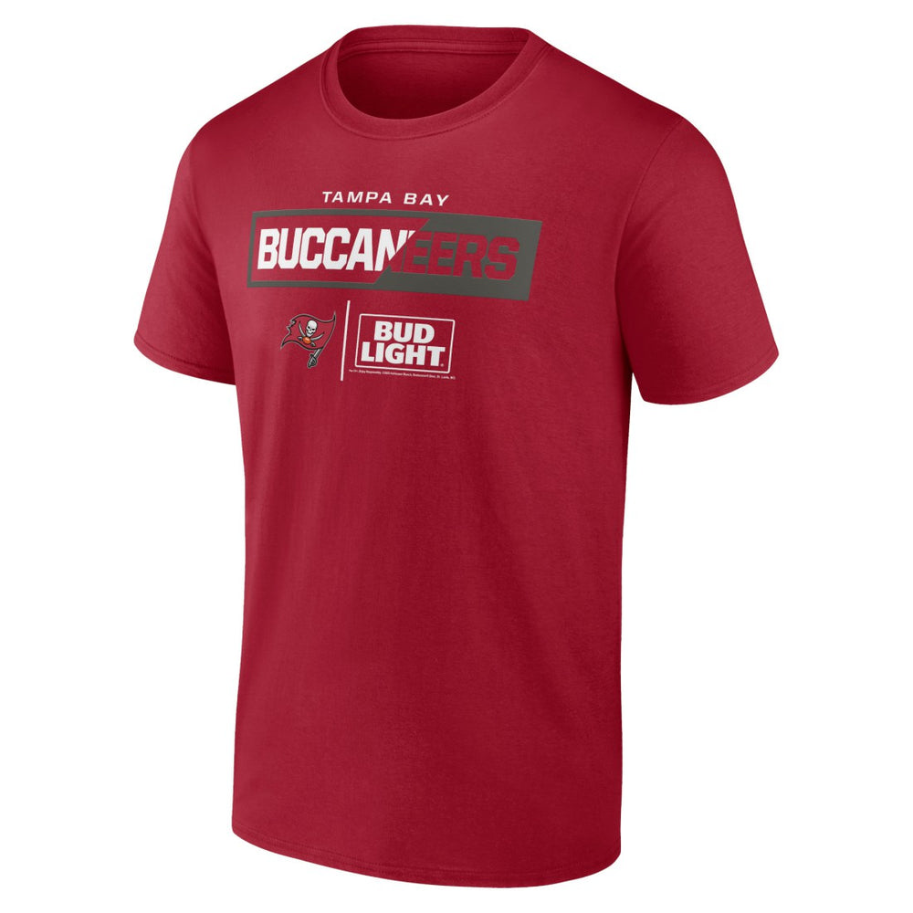 Tampa Bay Buccaneers NFL x Bud Light T-Shirt - Red outlet