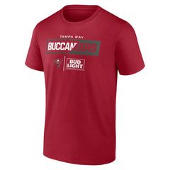 Tampa Bay Buccaneers NFL x Bud Light T-Shirt - Red outlet