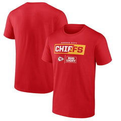 Kansas City Chiefs NFL x Bud Light T-Shirt - Red online