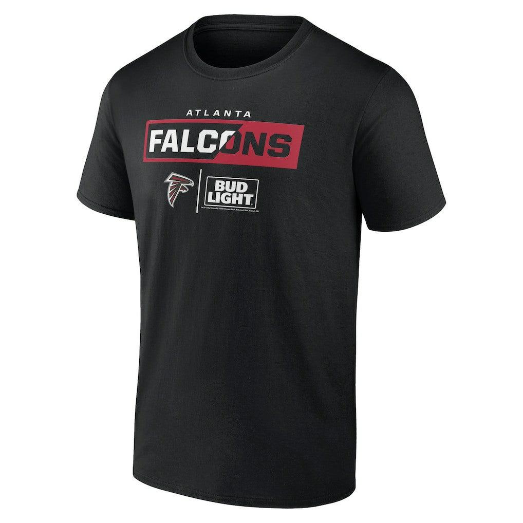 Atlanta Falcons NFL x Bud Light T-Shirt - Black sale