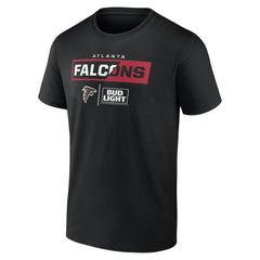Atlanta Falcons NFL x Bud Light T-Shirt - Black sale