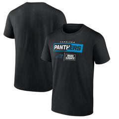 Carolina Panthers NFL x Bud Light T-Shirt - Black online