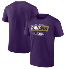 Baltimore Ravens NFL x Bud Light T-Shirt - Purple outlet