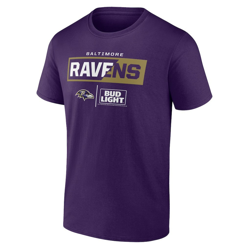 Baltimore Ravens NFL x Bud Light T-Shirt - Purple outlet