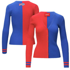 Buffalo Bills STAUD Women's Cargo Sweater - Red/Royal sale
