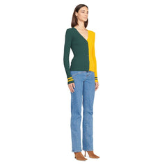 Green Bay Packers STAUD Women's Cargo Sweater - Green/Gold discount