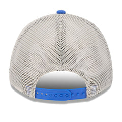 Dallas Mavericks Throwback Patch Trucker 9FORTY Adjustable Hat sale - Khaki/Blue | New Era discount