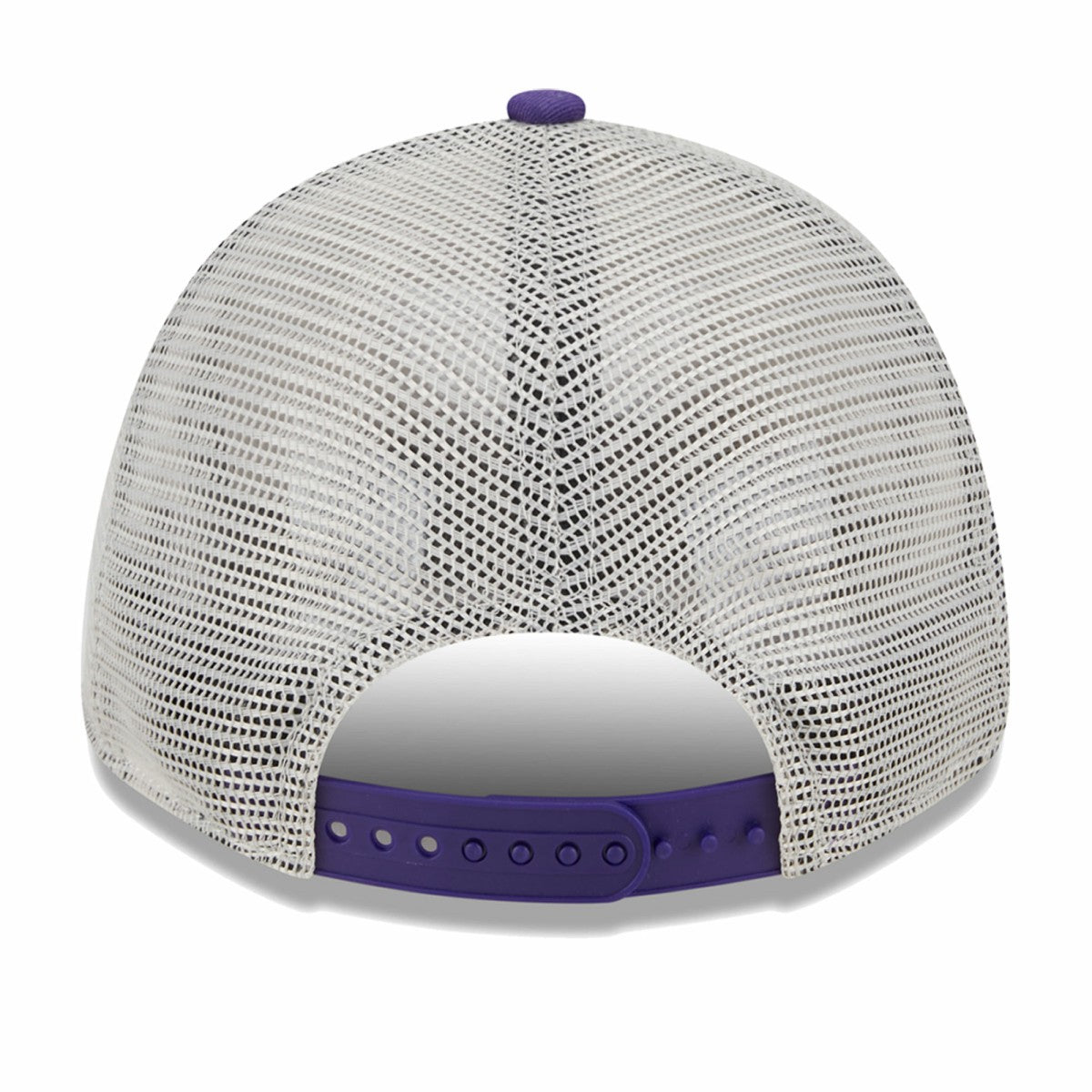 Phoenix Suns Throwback Patch Trucker 9FORTY Adjustable Hat - Khaki/Purple | New Era discount