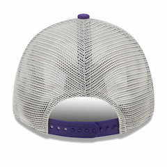 Phoenix Suns Throwback Patch Trucker 9FORTY Adjustable Hat - Khaki/Purple | New Era discount
