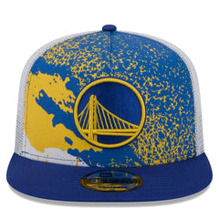Golden State Warriors Court Sport Speckle 9FIFTY Snapback Hat sale - Royal | New Era shop