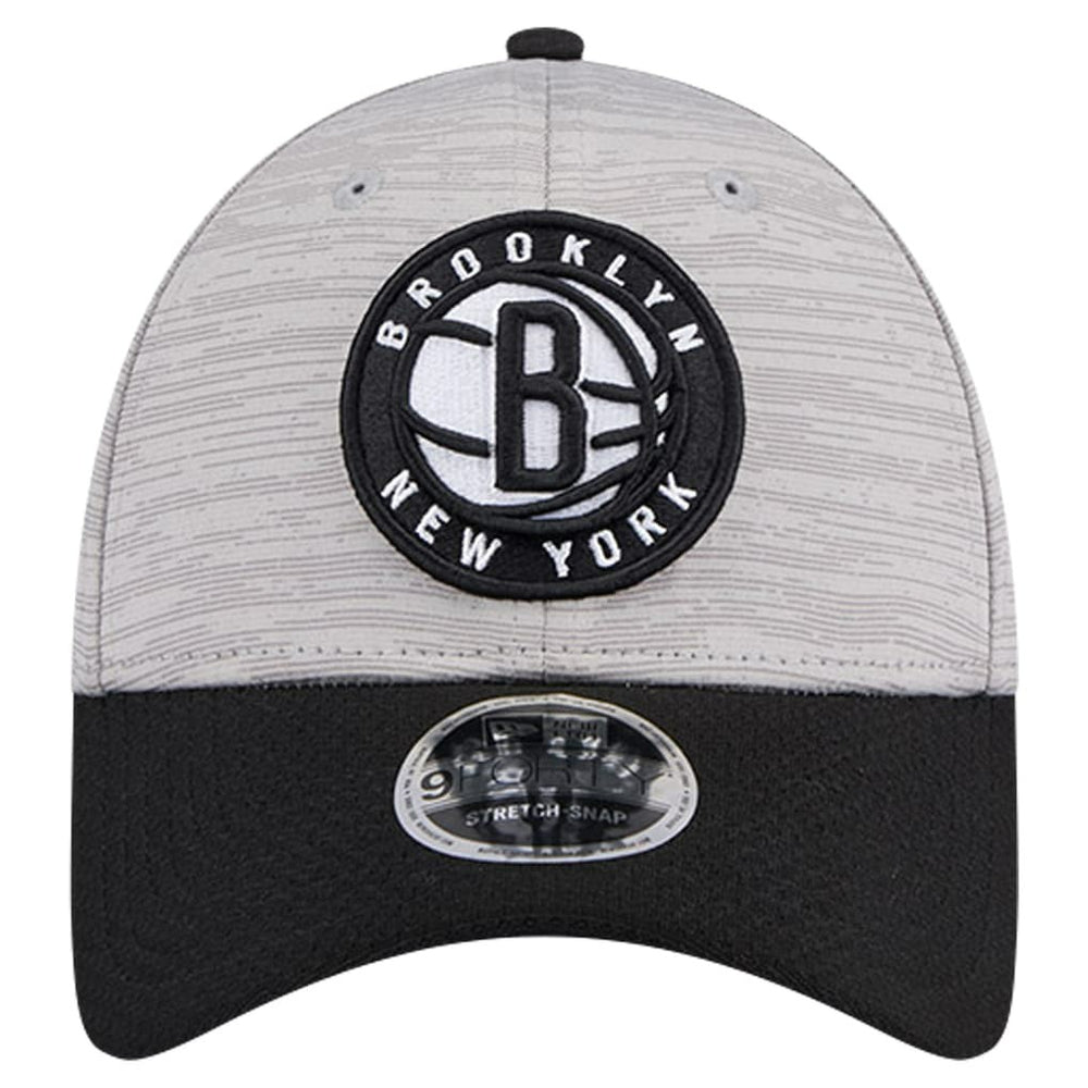 Brooklyn Nets Active Digi-Tech Two-Tone 9FORTY Adjustable Hat - Heather Gray/Black | New Era shop