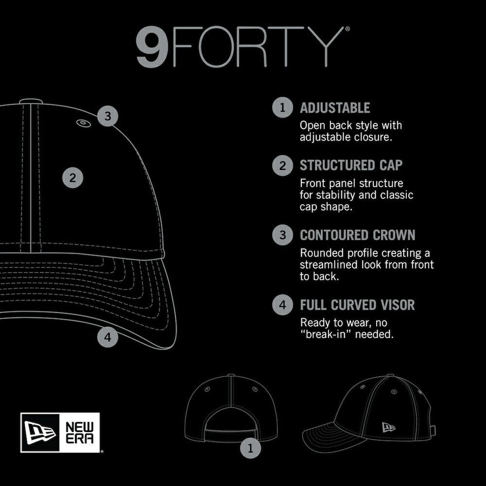 Brooklyn Nets Active Digi-Tech Two-Tone 9FORTY Adjustable Hat - Heather Gray/Black | New Era shop