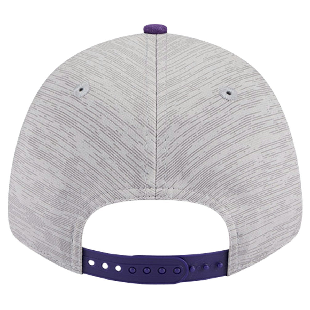Los Angeles Lakers Active Digi-Tech Two-Tone 9FORTY Adjustable Hat - Heather Gray/Purple | New Era on sale