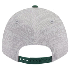Milwaukee Bucks Active Digi-Tech Two-Tone 9FORTY Adjustable Hat - Heather Gray/Hunter Green | New Era cheap