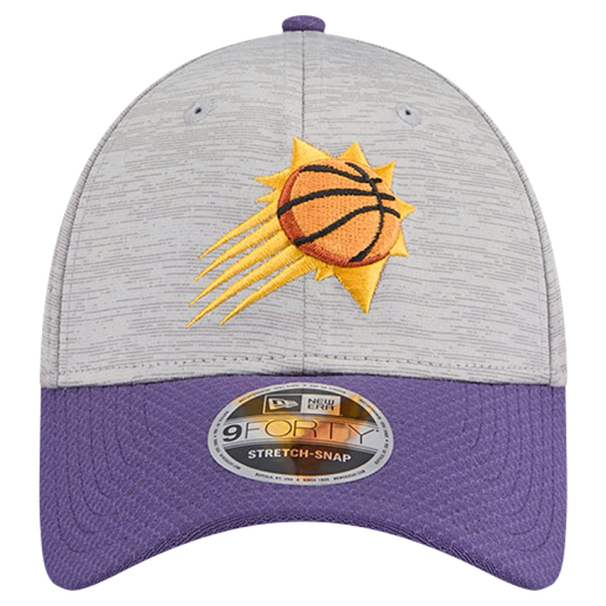 Phoenix Suns Active Digi-Tech Two-Tone 9FORTY Adjustable Hat - Heather Gray/Purple | New Era for sale