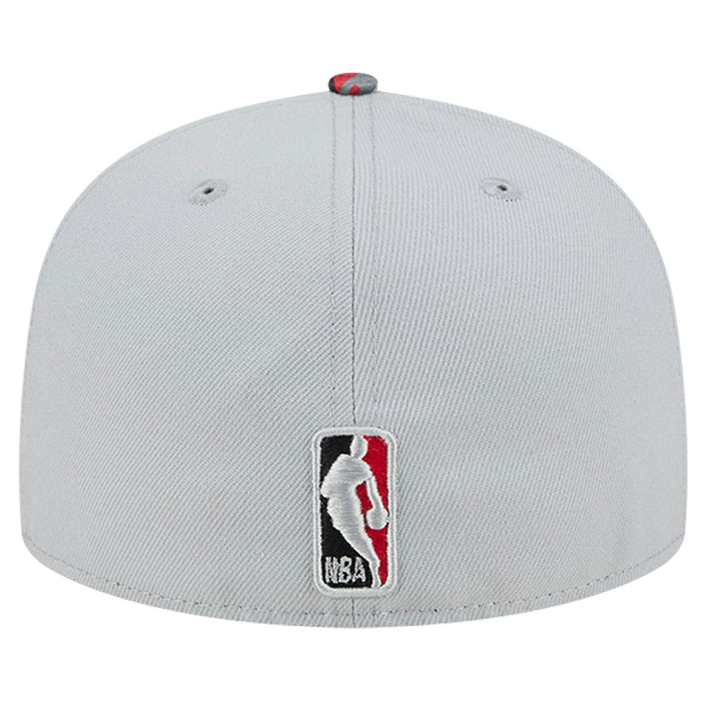 Portland Trail Blazers Active Color Camo Visor 59FIFTY Fitted Hat - Gray | New Era for sale