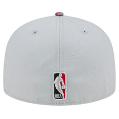 Portland Trail Blazers Active Color Camo Visor 59FIFTY Fitted Hat - Gray | New Era for sale