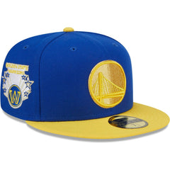 Golden State Warriors Gameday Gold Pop Stars 59FIFTY Fitted Hat sale - Royal/Gold | New Era shop